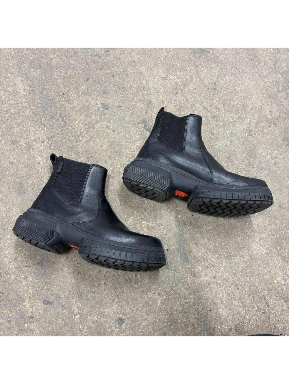Authentic Sorel Ona Black Leather Chelsea Boots